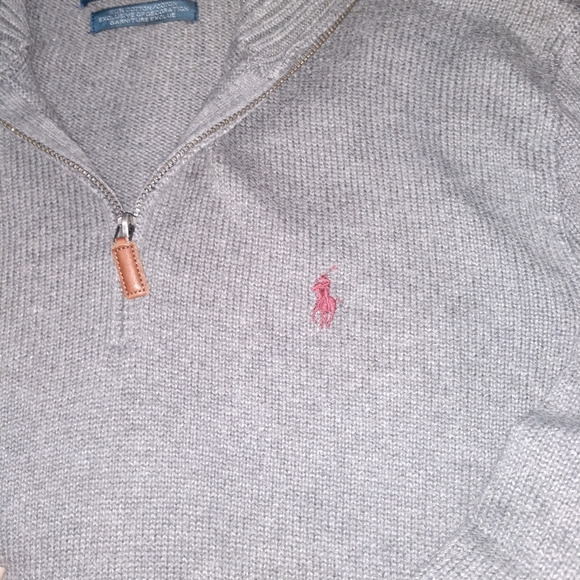 100% authentic Ralph Lauren Polo sweater. Adult Men's size Small. - Picture 10 of 11